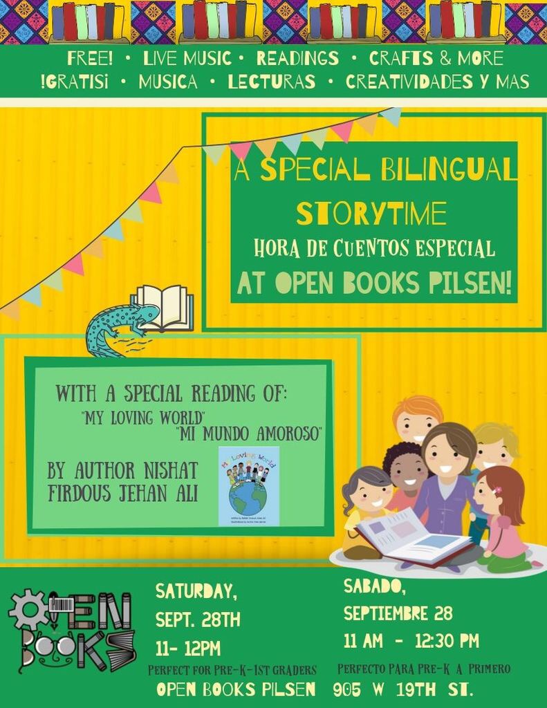 Bilingual Story Open Books Pilsen Open Books Bilingual Story Open Books Pilsen Open Books